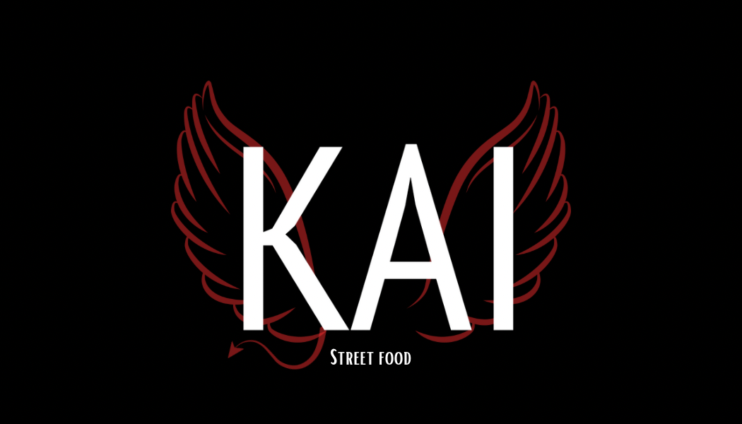 Tarjeta de visita comida y restaurante estilo nostálgico audaz en crema verde